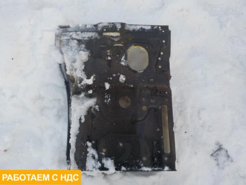 Корпус подножки левый