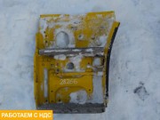 Корпус подножки левый